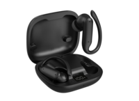 Écouteurs TWS BS Pro+ OWS à crochet d'oreille, intra-auriculaires sans fil, avec affichage LED, étui de charge, étanchéité IPX4, faible latence, OEM d'usine