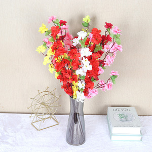 Branches artificielles de fleurs de pêcher Jessie, 63 cm, fleurs en soie rose pour mariage, décoration intérieure, utilisation en extérieur - Product Image 4