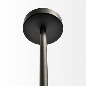 HMS moderna luce bianca a sospensione in metallo con cornice a tre lampadine bianco caldo E26 per Home Hotel ristorante ovale rettangolo soffitto - Product Image 4
