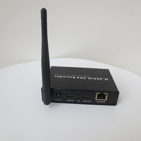 Encodeur vidéo Wifi HD Digital H264 H.265 pour le streaming sur Youtube et Facebook pour les équipements de diffusion radio et TV