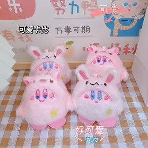 Mainan boneka mewah Kirby gaya lucu rasi bintang Scorpio Libra Kirby mainan Cosplay koki hadiah Natal manusia salju dewasa