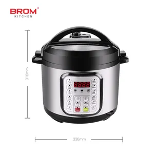 High Pressure Cooker OEM 6L Electric Stainless Pot Multi Function Cookers Pressure