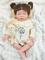 Poupée Reborn en Silicone Corps Entier Réaliste Faite à la Main, Poupée Bébé Hyper Réaliste, Boneca, Poupée à la Mode, Cadeau