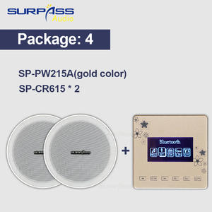 PW215A+CR615 Audio Power Amplifier Module Ceiling <strong>Speaker</strong> Blue-tooth in Wall Amplifier for Sound System Home Theater With USB TF - Product Image 6