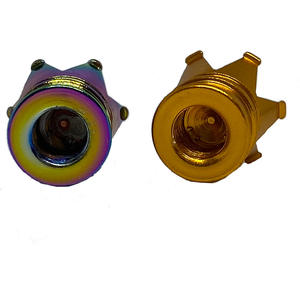 에피 래빗 독창적 왕관 차량 타이어 밸브 캡 알루미늄 합금 먼지 방지 캡 범용 장착 용이한 설치 외부 액세서리 - Product Image 2