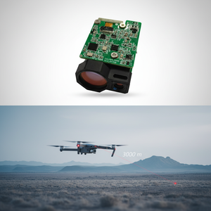3km 1535nm Eye Safe Laser <strong>Ranging</strong> Module 3000m UAV 2000m Distance Laser Sensor 9v RS422 <strong>Scope</strong> Mounted Rangefinder - Product Image 3