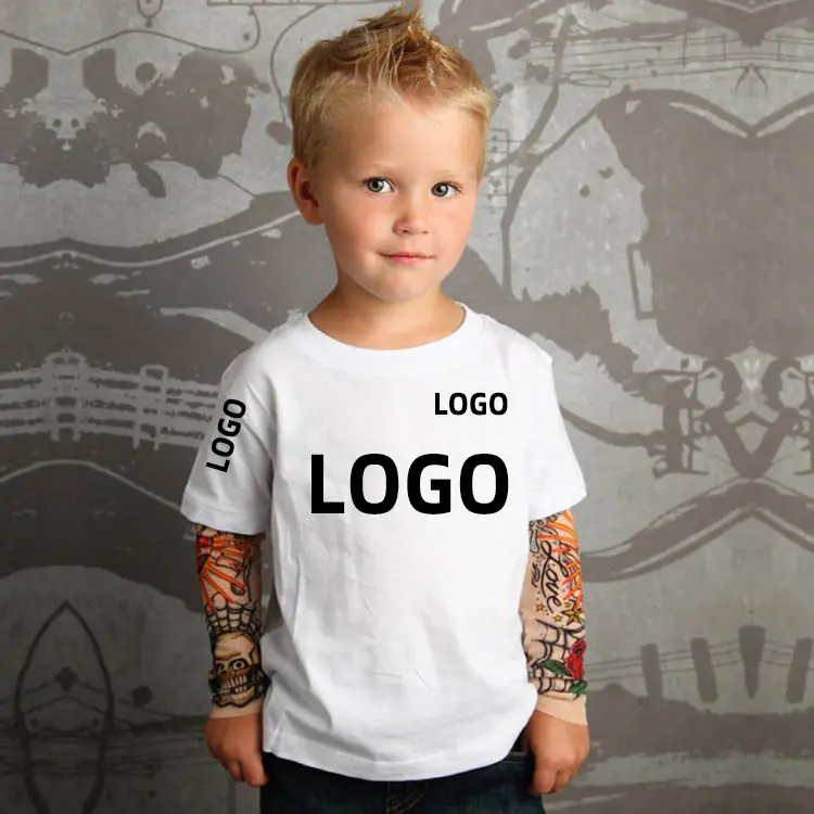 graphic custom print children kids baby t shirt 100% cotton girls boys t-shirts
