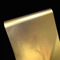 Film de laminage Double face en aluminium doré mat