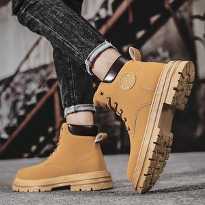 Zapatos de Senderismo para Hombre, Cómodos e Impermeables, con Punta Redonda, Parte Superior de Cuero Genuino, Suela de TPR, Detalle de Malla, Aptos para Todas las Estaciones - Product Image 5