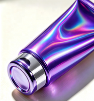 Pigment d'aluminium métallique violet néon personnalisable à effet laser, taille des particules 5-100 microns, poudre à dispersion ultra-efficace pour