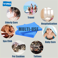 WIPEX-Drap médical à usage unique personnalisable, emballage individuel, pour examen médical, chirurgie hospitalière, non tissé