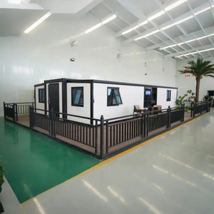 บ้านคอนเทนเนอร์แบบขยายได้ขนาด 40 ฟุต มาตรฐาน ISO CE บ้านสำเร็จรูปพร้อมอยู่อาศัย วิลล่าสำเร็จรูป 3 ห้องนอน บ้านเคลื่อนที่ขนาดเล็กแบบพกพา - Product Image 3