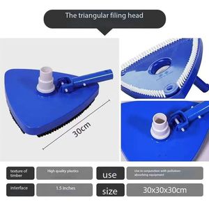 Limpiador de Piscinas <span class=keywords><strong>Manual</strong></span> con Cabezal de Vacío ABS <span class=keywords><strong>Profesional</strong></span> y Duradero Jinde WTVC-01 de 14 Pulgadas, Fácil de Instalar, Accesorios para Piscinas - Product Image 3