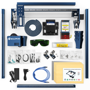 SCULPFUN <span class=keywords><strong>S30</strong></span> <span class=keywords><strong>Pro</strong></span> <span class=keywords><strong>Max</strong></span> <span class=keywords><strong>20W</strong></span> Lazer grabador corte automático sistema de asistencia de aire Área de grabado máquina de grabado láser - Product Image 4