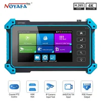 Testeur IPC CCTV NOYAFA 5.4 Pouces 8MP AHD CVI TVI pour Caméras, Entrée VGA HDMI IPC715, Surveillance de Sécurité et Test de Câble Réseau