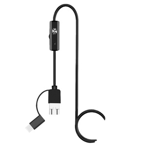 Module endoscope haute définition de 1 million de pixels, contrôle de la température, appareil photo de téléphone compatible IOS et Android, 8mm - Product Image 2
