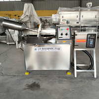 Machine à découper industrielle pour la transformation de la viande, hachoir à viande haute vitesse pour la production de saucisses, de jambon et de hamburgers