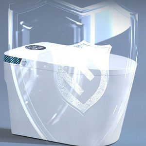 WC intelligent CUPC, nouvelle conception, lavage automatique, thérapie infrarouge, chasse d'eau automatique, toilette allongée intelligente - Product Image 6