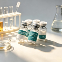 Étiquettes autocollantes en vinyle fin et léger pour flacons de peptides, imperméables, 2 ml, 10 ml, 15 ml, pour emballages de poudre de peptides légers