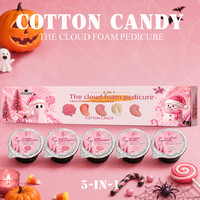 Kit de Pédicure Professionnel en Gros pour Salon, Étiquette Privée Personnalisée, Saison Automne, Kit Spa Pieds 5 Étapes à la Citrouille, Traitement de Pédicure en Gros