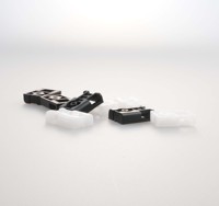 Support de serre-câbles 11 mm en plastique pour fixation de tuyaux, compatible avec les cloueuses à gaz