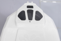 Cabanes pour veaux en plastique durables pour cages à veaux Clapier pour veaux