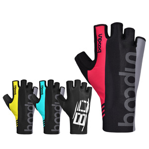 Gants de vélo en Lycra respirant avec paume en silicone antidérapante pour vélo de route unisexe adulte - Product Image 1