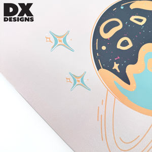 <span class=keywords><strong>Pintura</strong></span> en Lienzo Personalizada al por Mayor de DX Designs con Diseño de Planeta Espacial - Impresión en Lienzo Celestial en Tonos Pastel, Arte de Pared para Decoración de Habitaciones Infantiles - Product Image 4