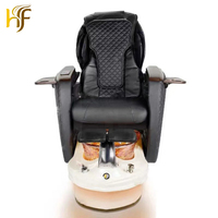 Fauteuil de pédicure européen en fibre de verre, fauteuil inclinable de spa pour pédicure, fauteuil de spa pour technicien en ongles, bain de pieds, fauteuils sans plomberie pour salon de manucure