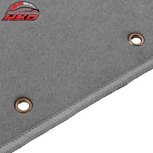 Tapis de sol pour Acura RSX 02-06, tapis de voiture avant et arrière en velours gris, 4 pièces - Product Image 3