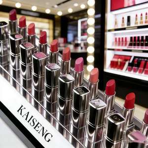 ชั้นวางลิปสติกแบบมีจอ LCD สำหรับร้านค้าโดยเฉพาะ พร้อมจอ LED สำหรับขายส่ง - Product Image 3