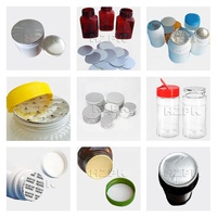 HZPK Portable Manuel Chaleur Induction Feuille Scellant Machine De Scellage Pour Bocaux En Verre En Plastique Bouteilles 100mm