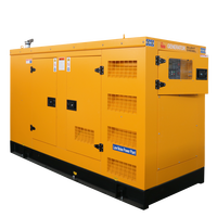Groupe électrogène diesel silencieux Cummins de qualité supérieure 20 kW 50 kW 80 kW 100 kW 125 kVA pour alimentation de secours