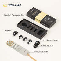 Weslamic ITasbih Salam – Compteur de prières intelligent pour musulmans, bague numérique de comptage de Tasbih, chapelet électronique musulman avec application