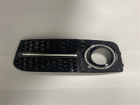 Veidt pour Audi A4 – Cadre de phare antibrouillard RS4 modifié, modèle A4B8 09-12, grille de couverture de phare antibrouillard nid d'abeille améliorée
