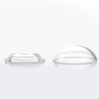 La lumière côtière industrielle moderne personnalisée couvre les prismes de lentilles en verre borosilicaté optique pressés K51 K9 B270 revêtement affichage LED