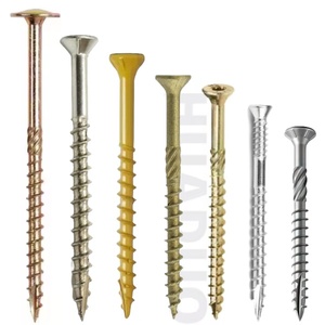 Viti per <span class=keywords><strong>legno</strong></span> in acciaio inossidabile con <span class=keywords><strong>testa</strong></span> <span class=keywords><strong>a</strong></span> doppia concavità Torx, zincate gialle, M6 M8 M10, 60MM-300MM, per <span class=keywords><strong>legno</strong></span> e truciolato - Product Image 3
