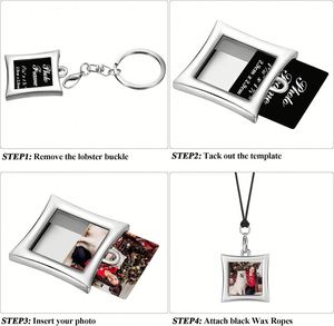 Porte-clés personnalisé en alliage de zinc, souvenir promotionnel tendance en métal avec impression UV pour porte-clés de voiture, cadeaux personnalisés - Product Image 4
