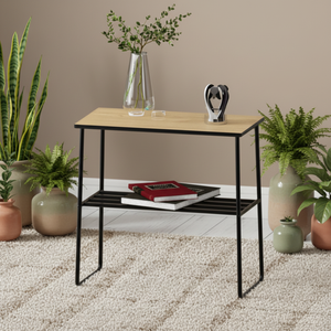 Table <span class=keywords><strong>console</strong></span> moderne minimaliste en bois et métal, mobilier de luxe pour salon, durable, facile à nettoyer, entrée, chambre, salle à manger, hôtel, villa - Product Image 2