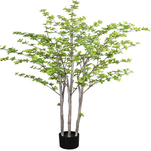 Árbol de Campanas Artificial de 1-3 Metros, Bonsái Japonés, Planta Verde Artificial para <span class=keywords><strong>Restaurante</strong></span>, Tienda, Centro Comercial - Product Image 3