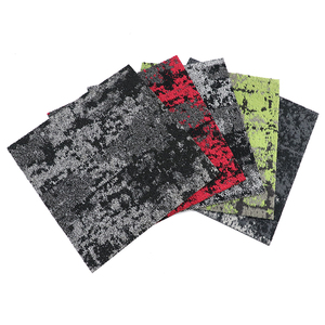 Chống cháy <span class=keywords><strong>Nylon</strong></span> tái chế văn phòng gạch Thảm hiện đại được thiết kế thương mại sàn dày PVC gạch Thảm 50*50cm - Product Image 6