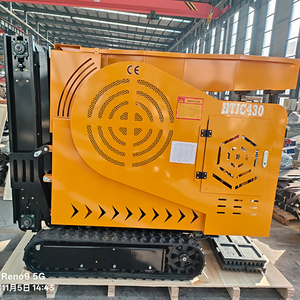 Concasseur à mâchoires mobile HTJC430, installation de concassage de roche mobile, 15 ch max. Capacité de production de 10t/h, idéale pour des opérations efficaces de concassage de pierres. - Product Image 4