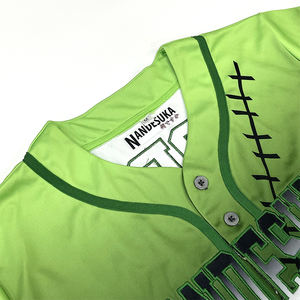 Jersey de béisbol personalizado sublimación diseño patrón bordado ropa de béisbol forma fabricante de Vietnam - Product Image 4