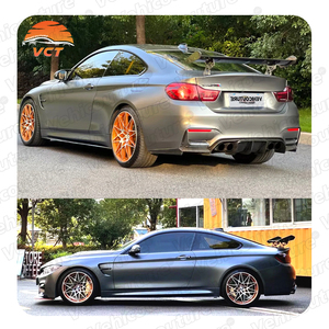 Alettone Posteriore Upgrade a GTS per Sistemi Carrozzeria Auto, Trama in Fibra di Carbonio Nero Lucido per <span class=keywords><strong>BMW</strong></span> F30 F35 F32 F33 <span class=keywords><strong>F36</strong></span> F80 F82 - Product Image 6