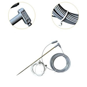 Asta di Messa a <span class=keywords><strong>Terra</strong></span> in Acciaio Ramato con Connettori MC4, Cavi DC, Soluzione di Protezione da Fulmini, <span class=keywords><strong>Dimensioni</strong></span> Personalizzabili - Product Image 1