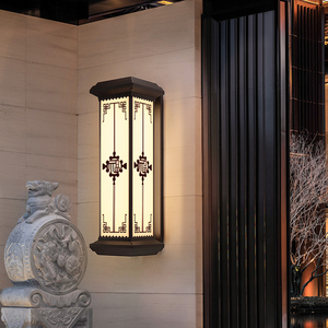 Ngoài trời không thấm nước năng lượng mặt trời dẫn ánh sáng sân vườn cột cho sân biệt thự tường cổng và cửa phẳng Bìa IP66 sử dụng nhà - Product Image 2