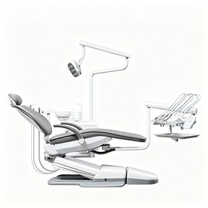 Poltrona Odontoiatrica di Tipo Americano Approvata CE con Sputacchiera <span class=keywords><strong>in</strong></span> <span class=keywords><strong>Ceramica</strong></span> per Cliniche e Ospedali Dentistici - Product Image 2