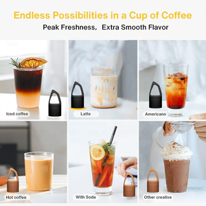 Hete Aanbieding Premium 3-in-1 Instant Vriesgedroogde Granulaatcapsules Suiker-Vrij Zachte Zwarte Koffie Topkwaliteit ISO Gecertificeerd OEM/ODM - Product Image 3