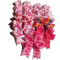 Grande barrette à cheveux rose avec nœud, faite à la main, élégante, pour femmes et filles, accessoire capillaire pour le quotidien et les fêtes, cadeau
