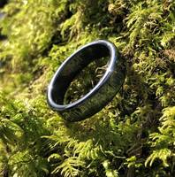 Bagues en hématite polie à facettes non magnétiques 3T 4T 6T 10T pour hommes et femmes, soulagement de l'anxiété, absorbe l'énergie négative